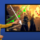 A meteorologist reports on the oncoming meteor crashing into the Shinra building.